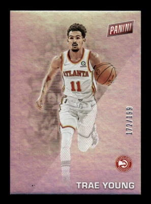 2022 Panini Father's Day #11 Trae Young Holo #/199 - Image 1 of 2
