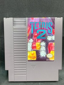 Tetris 2 - NES Cartridge Game Tested