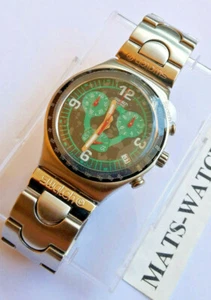 Swatch + Irony Chrono +YCS465GC Rattlesnake Restyled + New / New - Picture 1 of 2