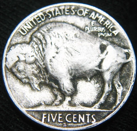 VF NEAR FULL HORN Original 1925-S BUFFALO NICKEL 5¢ FREE SHIPPING! JN85NX Cover