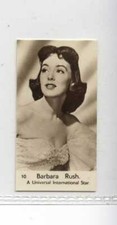 (Jg2107) WATFORD BISCUIT CO,CINEMA STARS,BARBARA RUSH,1954,#10