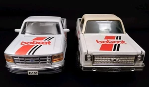 Vintage Ertl Chevy Melroe Bobcat & F-150 Pickup Trucks 1/25 Lot A5 - Picture 1 of 9