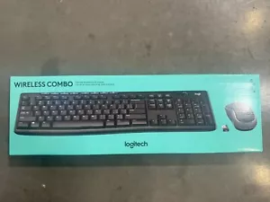 Logitech Mk295 Silent Wireless Keyboard Mouse Combo In Black - Picture 1 of 3
