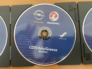 Original Opel Vauxhall CD70 NAVI Italy / Greece 2014 / 2015 Navteq Maps - Bild 1 von 1