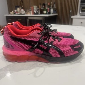 Asics X PE Nation Gel-Quantum 180 VII Pink Black Womens Size 9.5  1202A433-700 - Picture 1 of 18