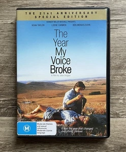 THE YEAR MY VOICE BROKE (1987) DVD SPECIAL EDITION BEN MENDELSOHN REGION 4 OOP - Foto 1 di 3