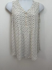 Blusa túnica floral rosa y oliva para mujer 1X verano ligera a lunares oficina - Imagen 1 de 9