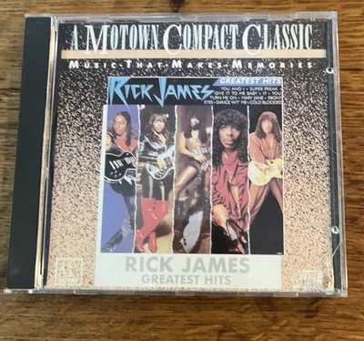Rick James Greatest hits Motown compact classic CD 1988 Foto 1 de 3