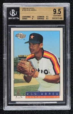 1993-94 Fleer Excel Bobby Abreu #196 BGS 9.5 GEM MINT - Image 1 of 2