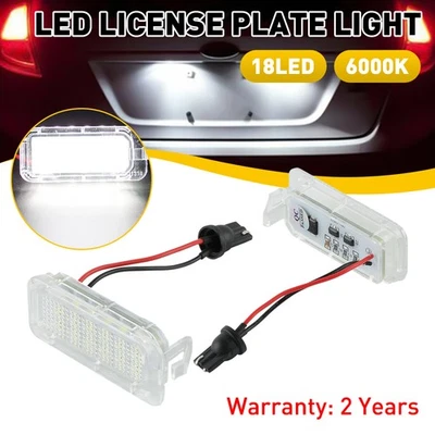 2X Luces de placa LED Licencia para Ford Escape Ford Expedition 2013-2019 2018-2021 Foto 1 de 4
