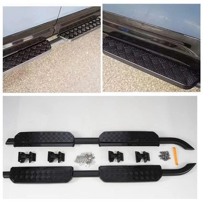 Running Boards For Land Rover Defender 110 130 4-Door 2020-2025 Side Steps Foto 1 de 4