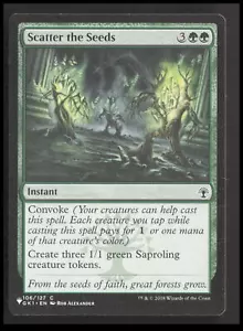 MTG Scatter the Seeds 106 Common Guilds of Ravnica: Guild Kits Card CB-1-3-A-42 - Bild 1 von 7