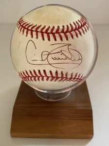 Auténtico Cecil Fielder Detroit Tigers autografiado vintage de las Grandes Ligas de béisbol - Imagen 1 de 2