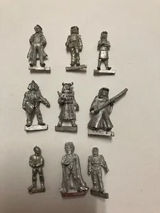DOCTOR WHO FIFTH DR HARLEQUIN MINIATURE LOT EXTERMINATE warlord cybermen 3RD BB - Picture 1 of 2