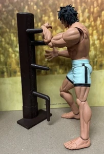 Mezco 1/12 Jada toys Wing Chun Kung Fu dummy 3d printed custom accessory - Picture 1 of 4