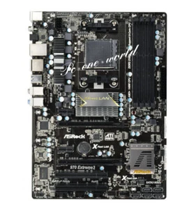 ASRock 970 EXTREME3 Motherboard AMD 970 Socket AM3/AM3+ DDR3 DIMM USB3.0 ATX - Imagen 1 de 4