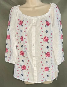NWT women's top Charter club (M) MSRP $79.50 - Picture 1 of 4