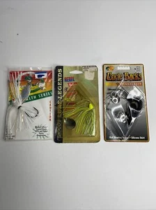 Uncle Buck's Spinner Bait Fishing Lure Bass Pro Shops Pradco Lot of 3 NEW - Picture 1 of 7