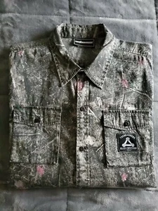 The Hundreds *Band Of  Brothers Button-Up Long Sleeve Shirt SZ Large  - Picture 1 of 10