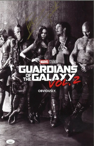 Michael Rooker - Guardians of the Galaxy - Autographed 11x17 JSA Authenticated Cover