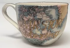Tazza/Tazza Portobello By Design Caffè Grande Osso Cina "Mai Smettere di Esplorare" - Foto 1 di 5