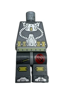 Lego Torso, Hips & Legs Atlantis Diver Two Hoses Pattern No.973pb0615 970c85pb02 - Image 1 of 4