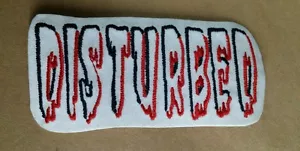 DISTURBED HEAVY METAL ROCK BAND PATCH - Picture 1 of 2