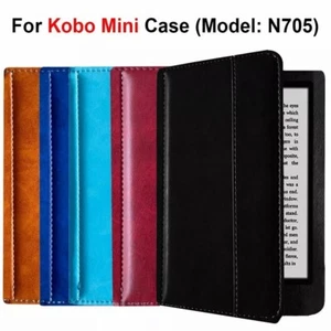 PU Leather Case for 5" Kobo Mini N705 - Shockproof Scratch-Resistant Full Cover - Picture 1 of 17