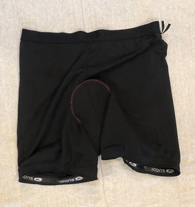 SUGOI Womens Large Cycling shorts biking padded Black Grip - Picture 1 of 6