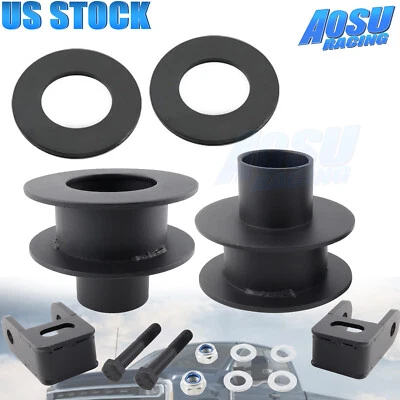 FRONT 2.5" Leveling Lift Kit & Shock Extenders & Gasket For 05-23 Ford F250 F350 - Image 1 of 4