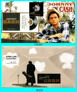 Johnny Cash Ersttagsbrief mit Farbstempel Typ 8 - Bild 1 von 1