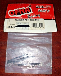 OFNA RC Rear Arm Pins 3mm 4Pcs #36170 N.O.S. - Picture 1 of 3