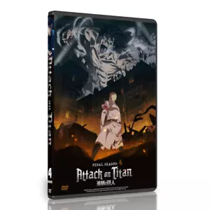 Attack On Titan The Final Season 4 Part1 (Vol.1-16End) DVD Anime(ENGLISH DUBBED) - Imagen 1 de 2