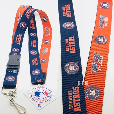 Houston Astros MLB Two tone Breakaway Lanyard - Image 1 of 4