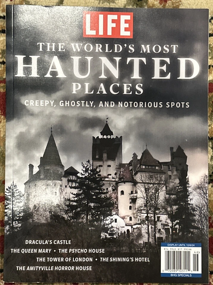 The Worlds Most Haunted Places Life Magazine 2024 Creepy Ghostly Notorious Foto 1 de 1