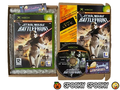 Star Wars Battlefront XBOX - UK PAL VGC CIB - High Quality Packing - Tracked - Image 1 of 4