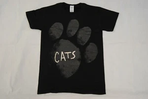 CATS THE MUSICAL PAW TEXTURE T SHIRT NEW OFFICIAL THEATRE SHOW LLOYD WEBBER  - Picture 1 of 2
