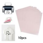 Heat-Pressed Papers Accessory 10pcs A4 Transfer T-Shirt Iron-on Inkjet