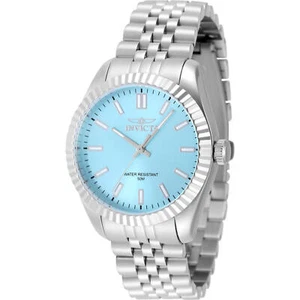 Invicta Women's Watch Specialty Quartz Blue Dial Silver Bracelet 48907 - Picture 1 of 2