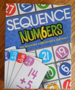 MINT! 2008 Jax "Sequence Numbers" Family Board Game of Math Strategy #8012 - Picture 1 of 5