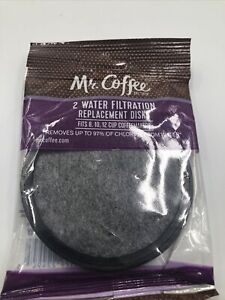Mr. Coffee Water Filtration Replacement Disks (Pack of 2) Fits 8/10/12 Cup