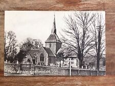 Church of St. Helen, Wheathampstead, Herefordshire, vintage postcard C867