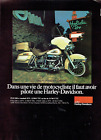 publicité Advertising 0323 1979  Harley-Davidson  moto FLH 1200