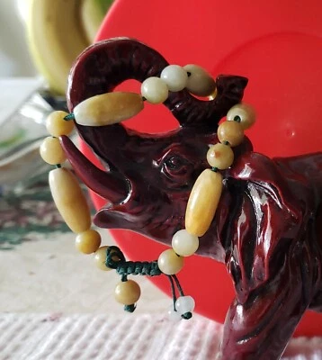 VIRVAA.   Pulsera fina.   Jade puro...  Sólido.  🐻🐼🐰. Foto 1 de 4