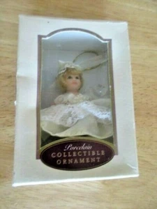 Porzellan Sammlerstück Ornament handbemalt - europäischer Stil beweglich 2000 - Bild 1 von 5