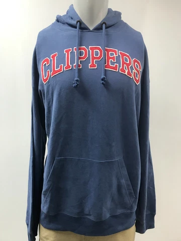 LA Clippers Men's Hoodie Sweatshirt Size 2XL, '47 Brand Striker Blue Cover