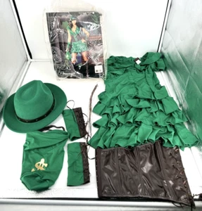 Dreamgirl Robyn da Hood Small Adults Halloween Costume PreOwned St. Patrick'sDay - Picture 1 of 4