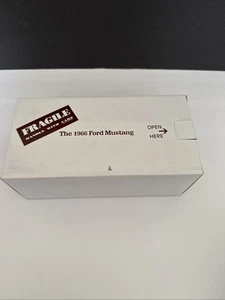 Danbury Mint 1966 Ford Mustang Hardtop 1:24 Scale Diecast Vintage Burgundy/Back. - Picture 1 of 14