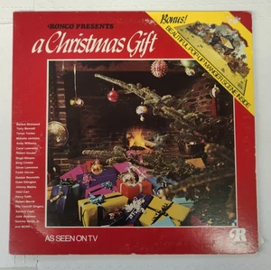 Ronco Presents A Christmas Gift LP Vinyl 1974 Pop Up Nativity Scene   - Foto 1 di 15