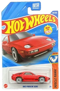 Hot Wheels 2025 HW Muscle Mania 10/10 Red 1983 Porsche 928S New For 2025 - Picture 1 of 6